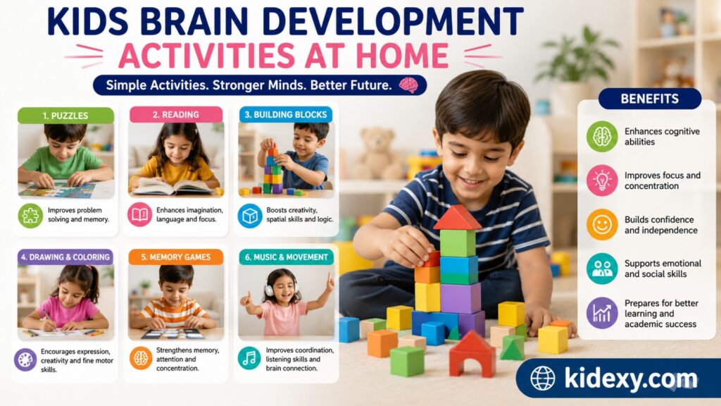 kids brain development activities at home